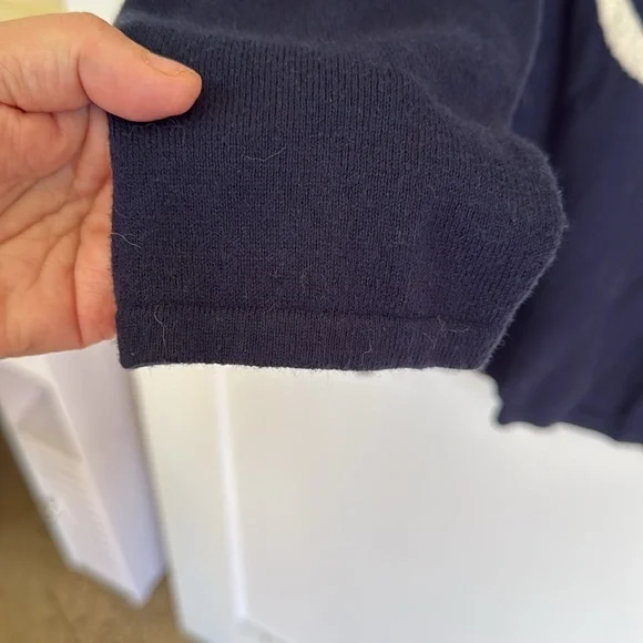 Chico's Blue Cat Sweater - Picture 3 of 5